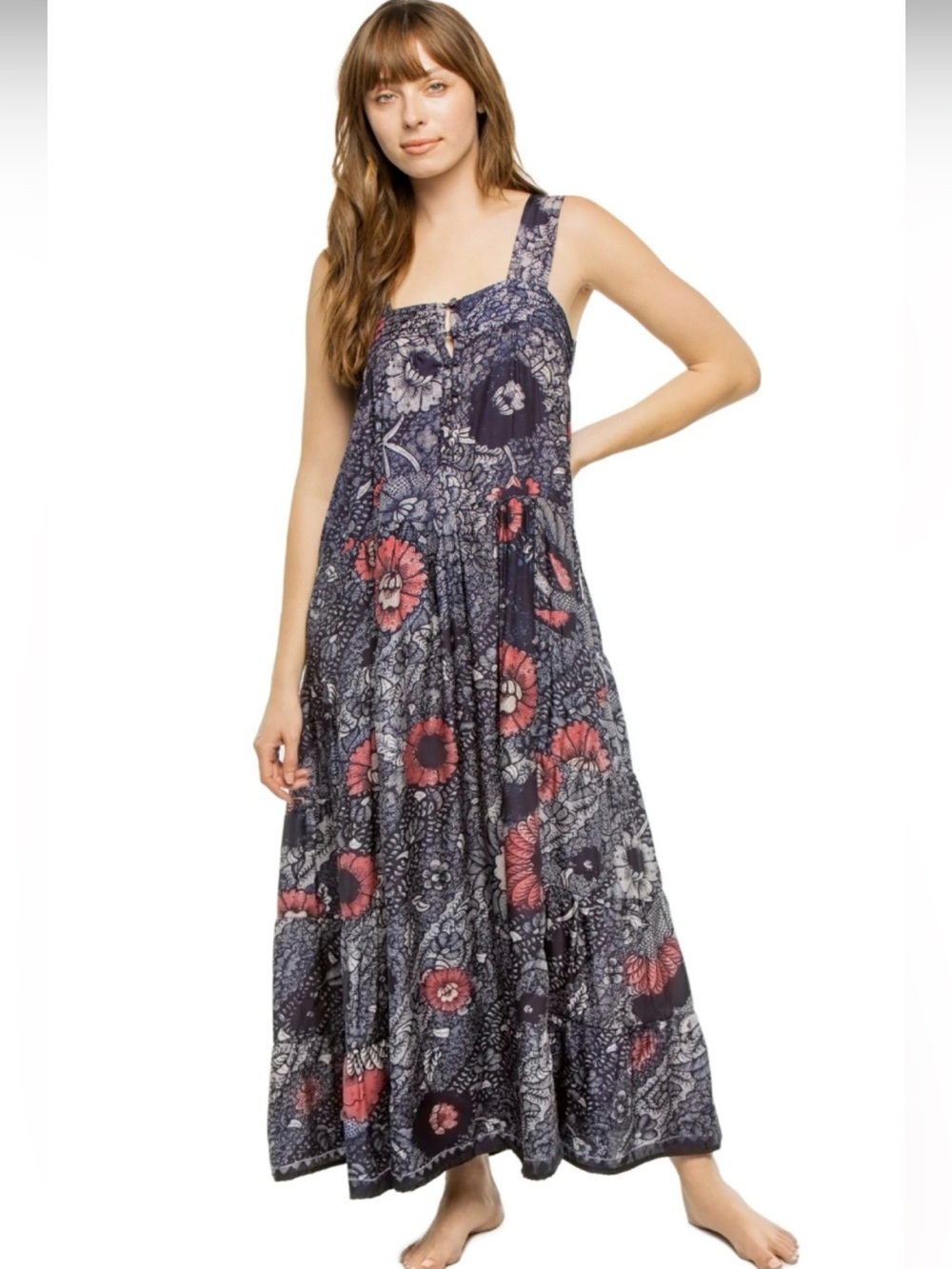 Natalie Martin Jasmine Maxi - Peacock